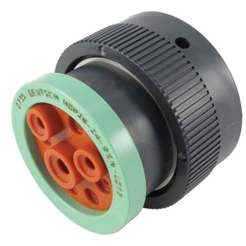 Deutsch 9-Way HDP20 Plug with Adaptor (Socket)